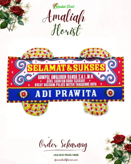 Papan Bunga Ucapan Selamat Somorejo